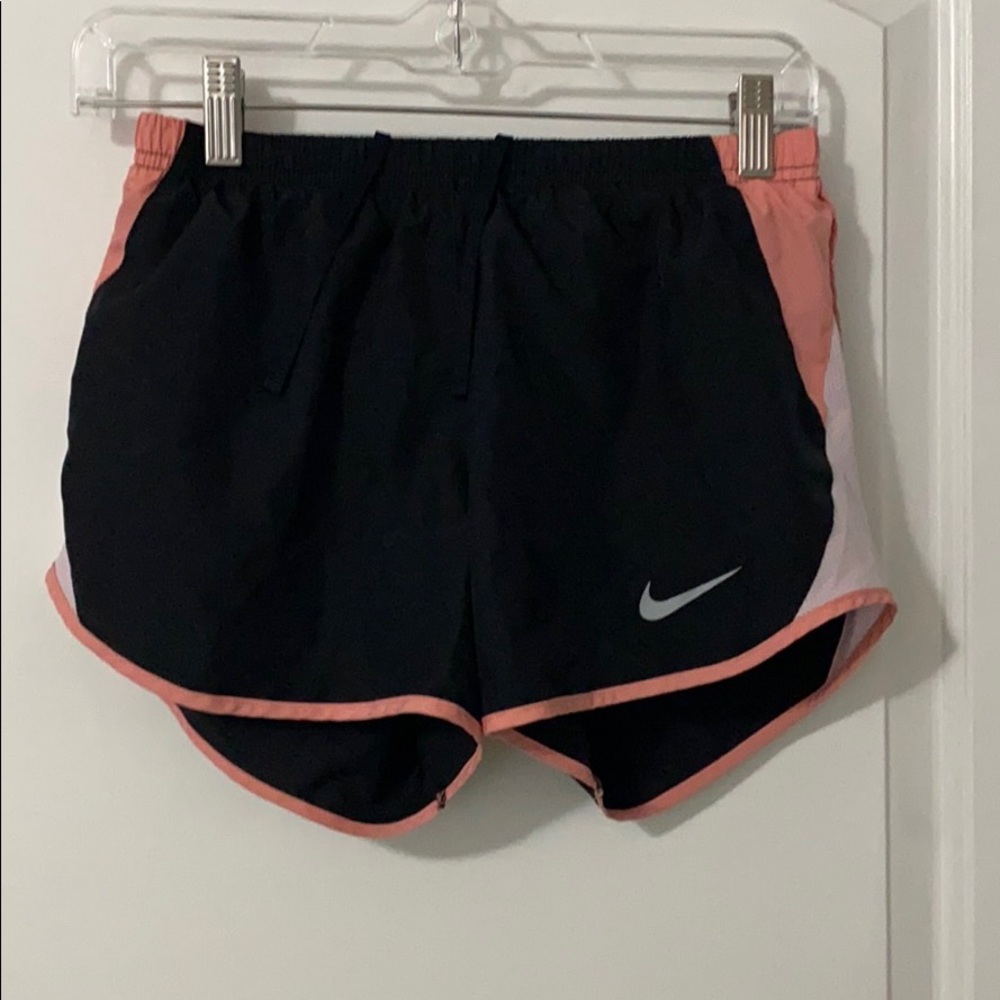 cute pink and black shorts